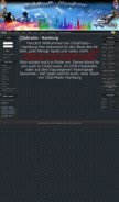 How clubradio-hamburg.de looks like on a mobile device such as an iPhone.