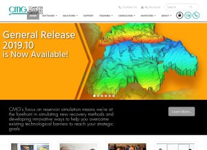How cmgl.ca looks like on a tablet such as an iPad.