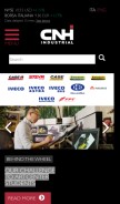 How cnhindustrial.com looks like on a mobile device such as an iPhone.