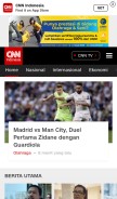 How cnnindonesia.com looks like on a mobile device such as an iPhone.