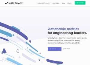 How codeclimate.com looks like on a tablet such as an iPad.