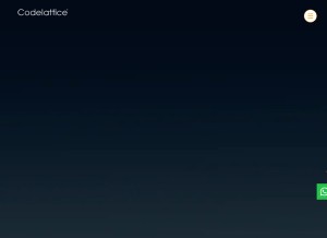 How codelattice.com looks like on a tablet such as an iPad.
