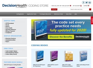 How codingbooks.com looks like on a tablet such as an iPad.