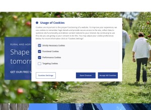 How colliers.co.nz looks like on a tablet such as an iPad.