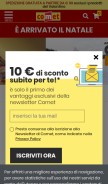 How comet.it looks like on a mobile device such as an iPhone.