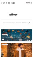 How commeuncamion.com looks like on a mobile device such as an iPhone.