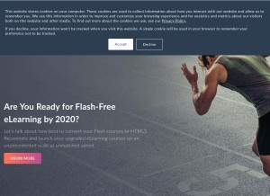 How commlabindia.com looks like on a tablet such as an iPad.