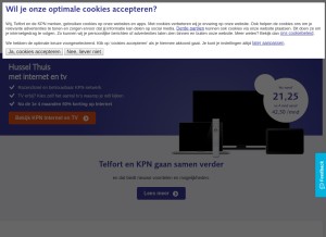 How concepts.nl looks like on a tablet such as an iPad.