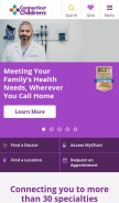How connecticutchildrens.org looks like on a mobile device such as an iPhone.