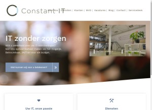 How constant.it looks like on a tablet such as an iPad.