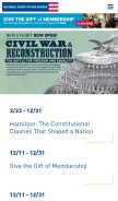 How constitutioncenter.org looks like on a mobile device such as an iPhone.