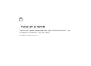 How constructem.com looks like on a tablet such as an iPad.