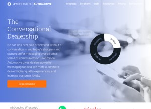 How contactatonce.com looks like on a tablet such as an iPad.