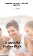 How conversationstartersworld.com looks like on a mobile device such as an iPhone.