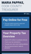 How cookcountytreasurer.com looks like on a mobile device such as an iPhone.