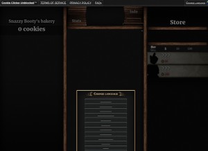 How cookieclickerunblocked.site looks like on a tablet such as an iPad.