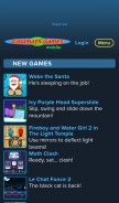 How coolmathgames.com looks like on a mobile device such as an iPhone.