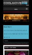 How coolmoviezone.cc looks like on a mobile device such as an iPhone.