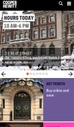 How cooperhewitt.org looks like on a mobile device such as an iPhone.