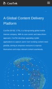 How cootek.com looks like on a mobile device such as an iPhone.