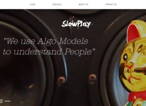 How cootlogix.com looks like on a tablet such as an iPad.