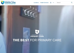 How copcp.com looks like on a tablet such as an iPad.