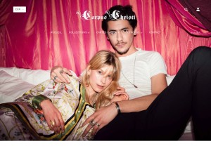 How corpuschristi.fr looks like on a tablet such as an iPad.