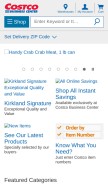 How costcobusinessdelivery.com looks like on a mobile device such as an iPhone.