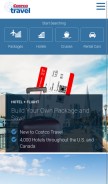 How costcotravel.com looks like on a mobile device such as an iPhone.