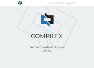 How cox.sh looks like on a tablet such as an iPad.