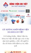 How coxuongkhopanviet.com looks like on a mobile device such as an iPhone.