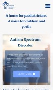 How cps.ca looks like on a mobile device such as an iPhone.