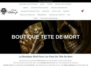 How crane-nation.fr looks like on a tablet such as an iPad.