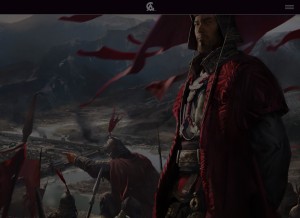 How creative-assembly.com looks like on a tablet such as an iPad.