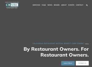 How crmbc.com looks like on a tablet such as an iPad.
