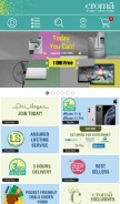 How croma.com looks like on a mobile device such as an iPhone.