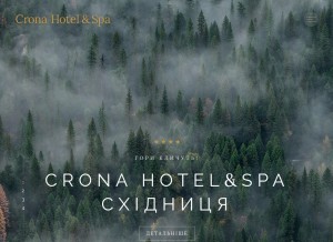 How cronahotel.com looks like on a tablet such as an iPad.