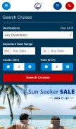 How cruiseshipcenters.com looks like on a mobile device such as an iPhone.