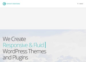 How cryoutcreations.eu looks like on a tablet such as an iPad.