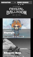 How crystalballroompdx.com looks like on a mobile device such as an iPhone.