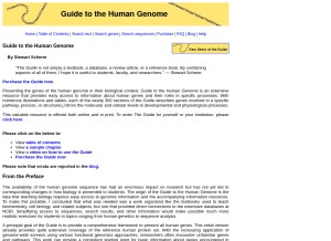 How cshlp.org looks like on a tablet such as an iPad.