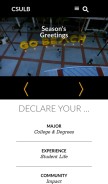 How csulb.edu looks like on a mobile device such as an iPhone.
