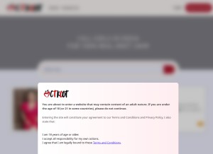 How ctkoot.com looks like on a tablet such as an iPad.