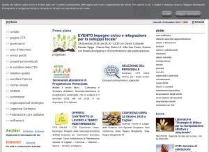 How ctr.it looks like on a tablet such as an iPad.