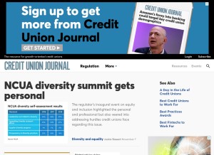 How cujournal.com looks like on a tablet such as an iPad.