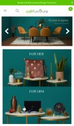 How cultfurniture.com looks like on a mobile device such as an iPhone.