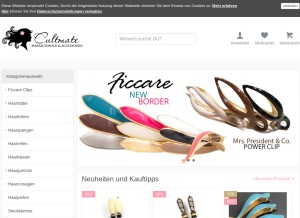 How cultmate.de looks like on a tablet such as an iPad.