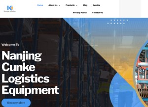 How cunkestorage.com looks like on a tablet such as an iPad.