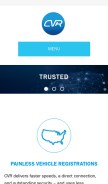 How cvrconnect.com looks like on a mobile device such as an iPhone.