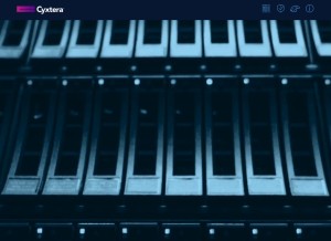 How cyxtera.com looks like on a tablet such as an iPad.